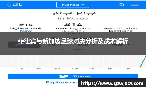 菲律宾与新加坡足球对决分析及战术解析